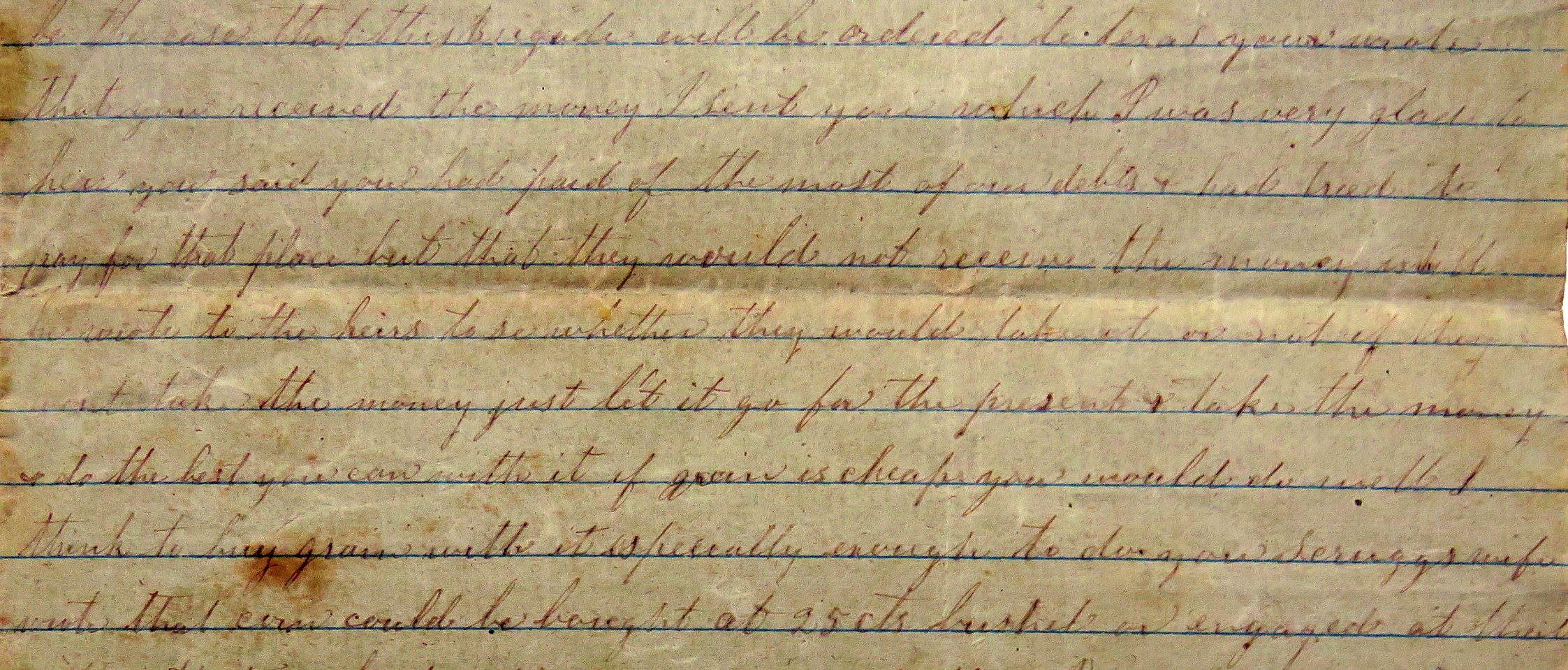 Yellowed book page with faded printed ink